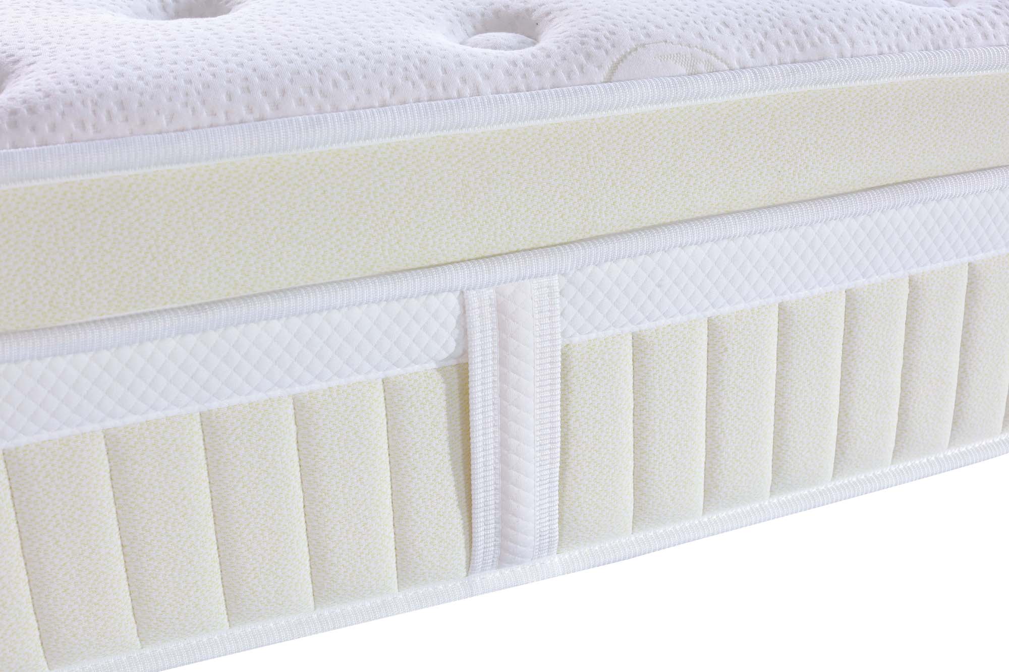 Mittelgroße 12-Zoll-Kantenstützmatratze für Gästezimmer in voller Größe