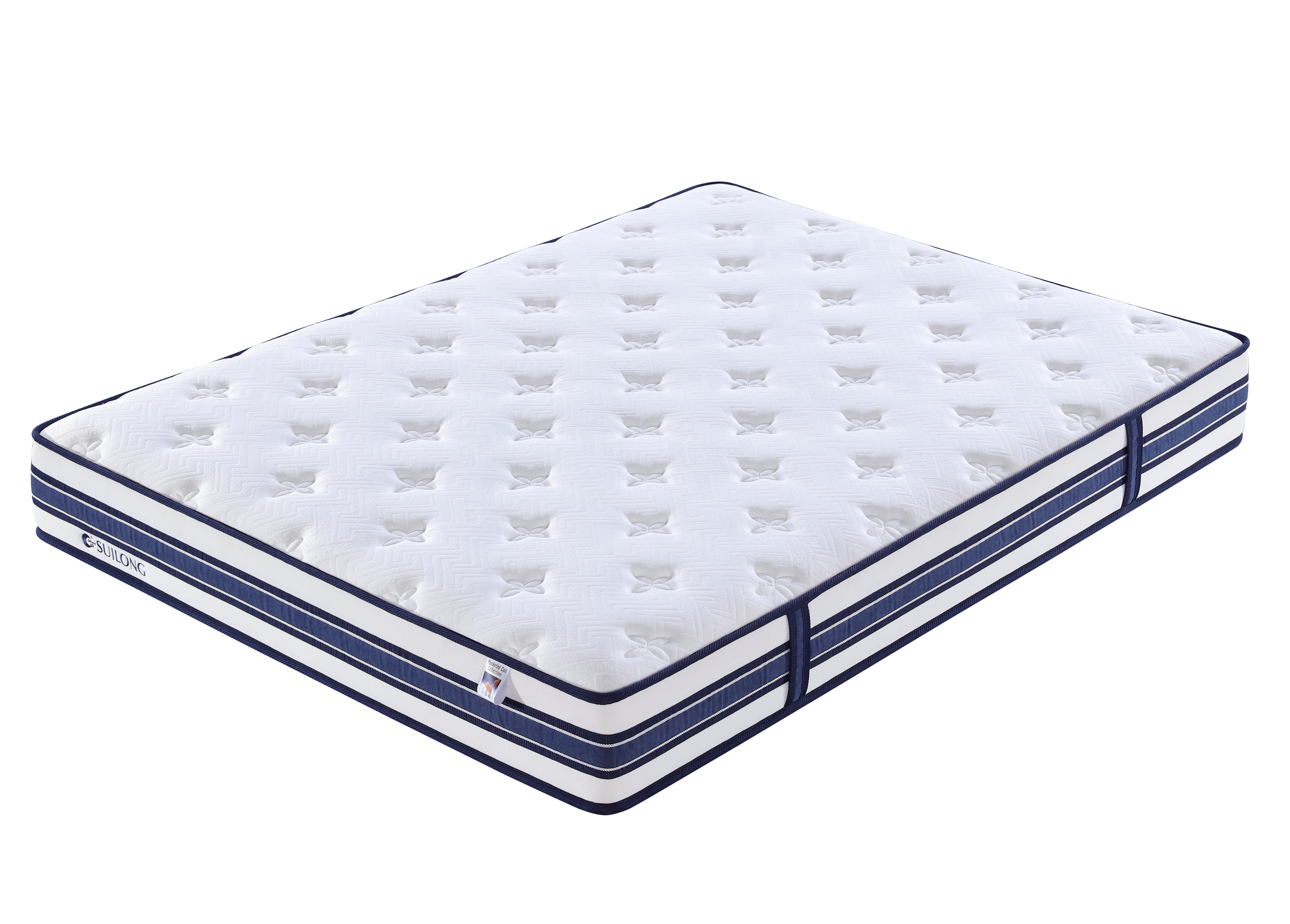 Rollenverpackung, Gästezimmermatratze mit mittlerer Kantenunterstützung