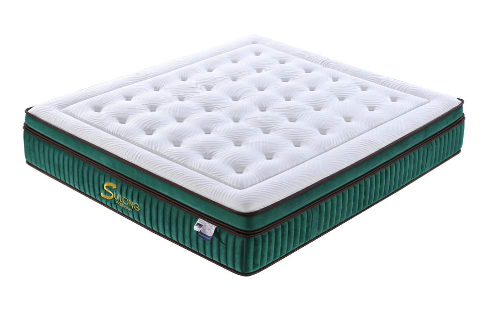 Luxus-Micro-Coil-Weichmatratze in voller Größe mit Box-Top-Design 