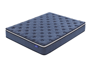 Pillow-Top-Taschenfederkern-Kompressionsmatratze mit mittlerer Haptik