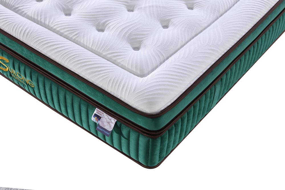 Luxus-Micro-Coil-Weichmatratze in voller Größe mit Box-Top-Design 
